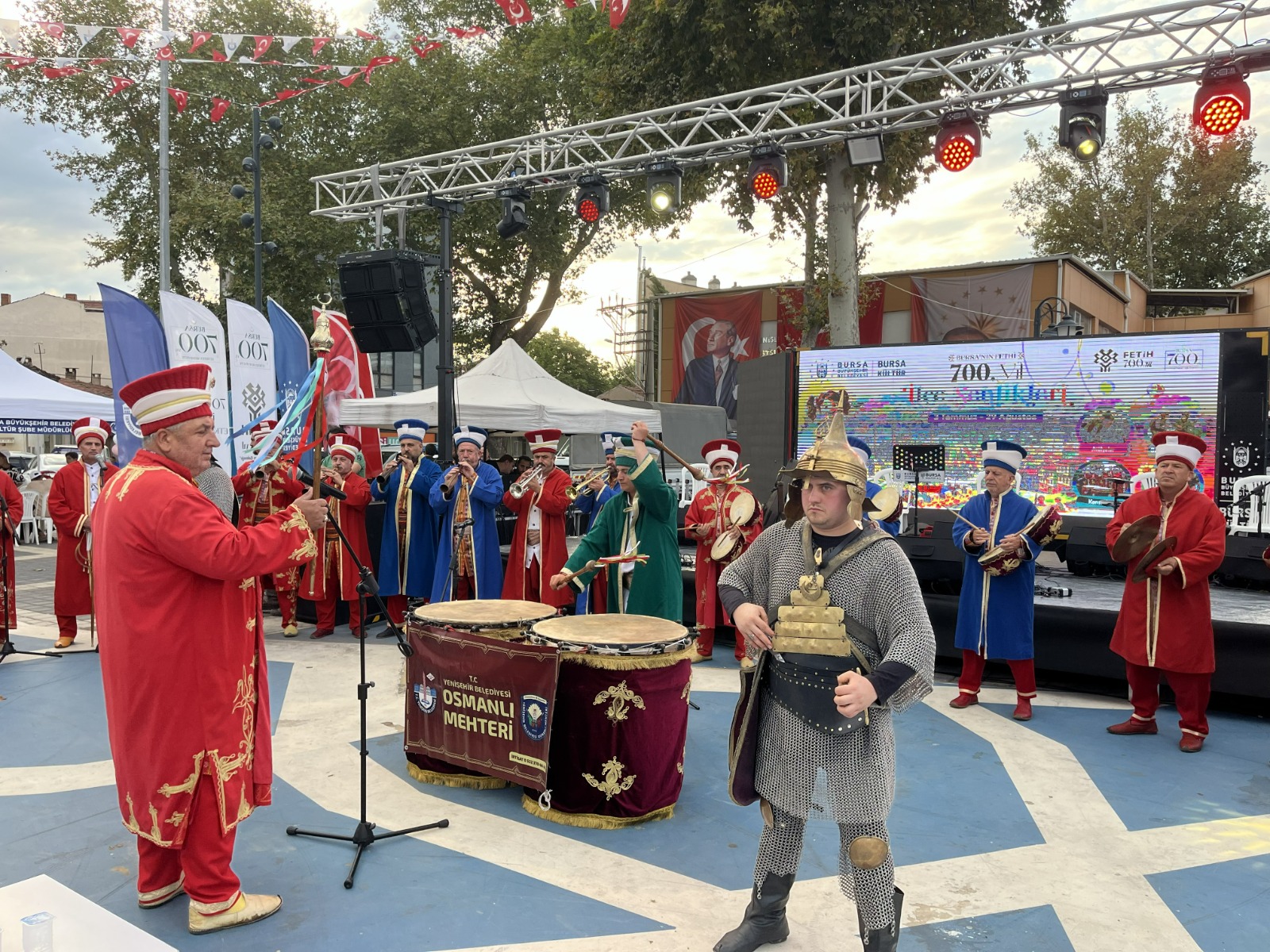 Yenişehir'de Tarih Canlandırıldı
