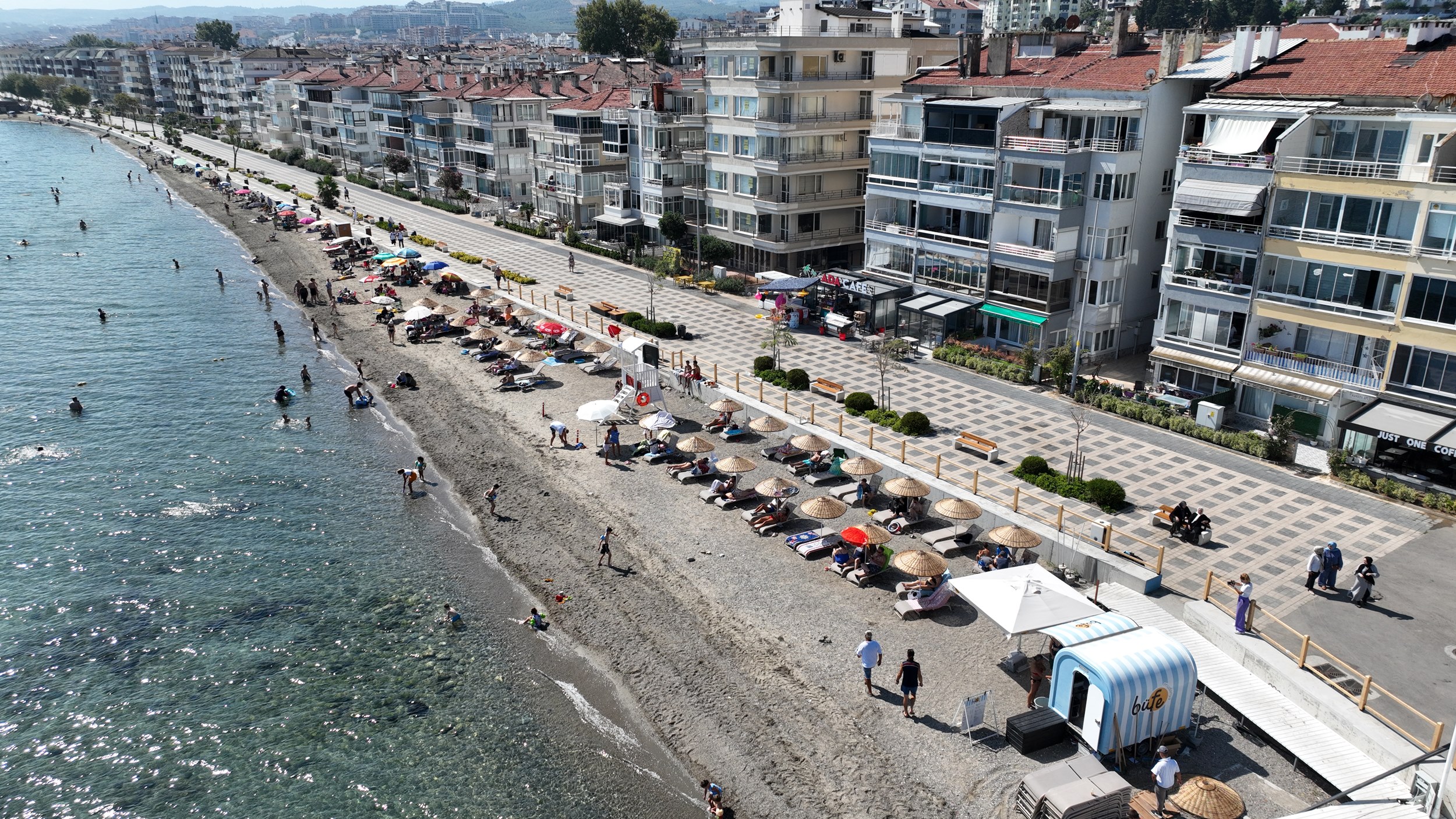 Belediyeden Güzelyalı'ya Plaj