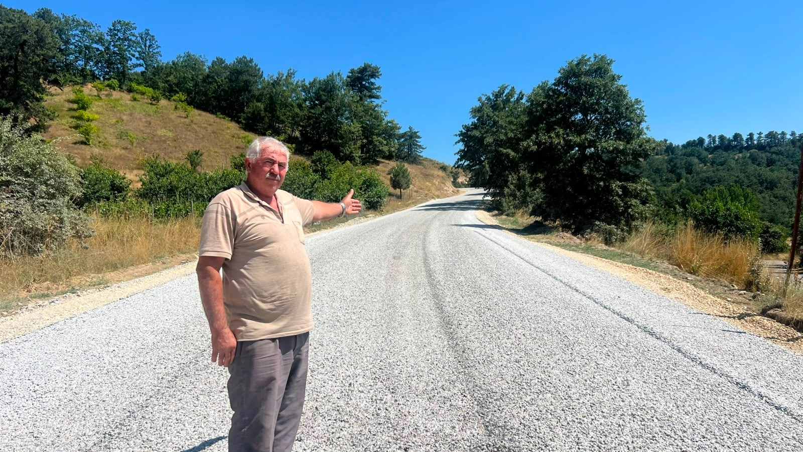 Keles'in Yolları Genişliyor