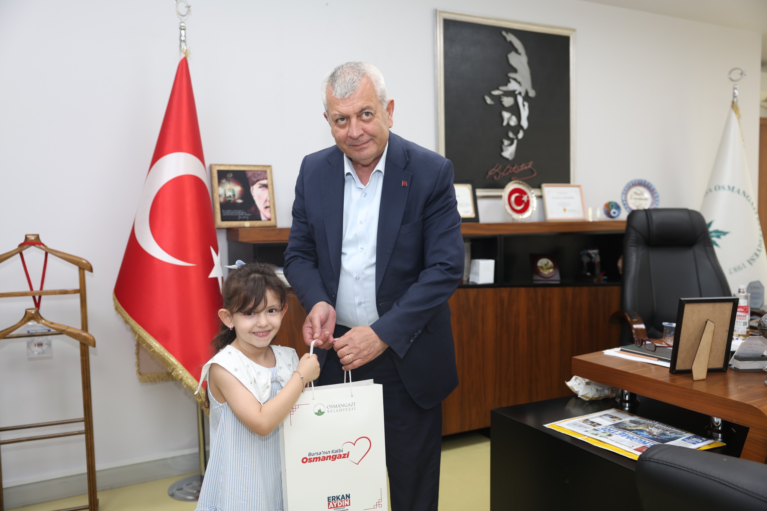 Osmangazi'de Çocuklardan Örnek Davranış